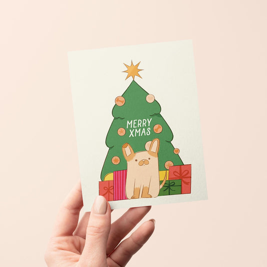 Dog Lover Christmas Greeting Card
