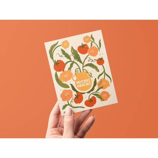 Muchas Gracias Harvest Greeting Card