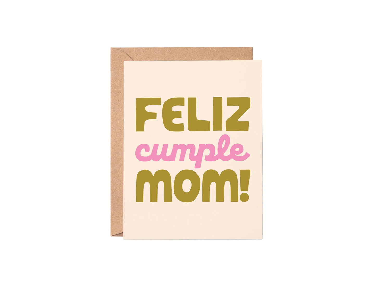 Spanish Happy Birthday Mom Greeting Card