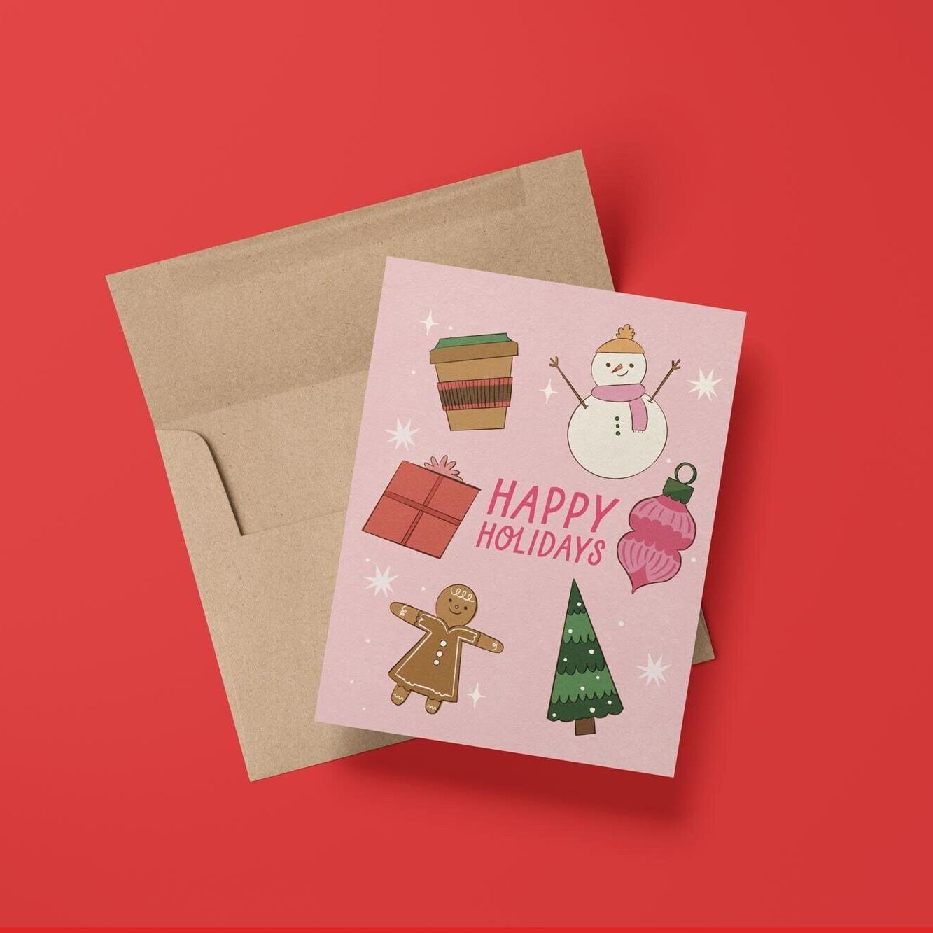 Happy Holidays Greeting Card