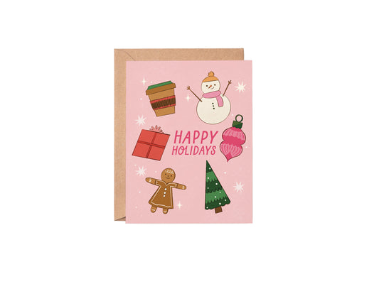 Happy Holidays Greeting Card