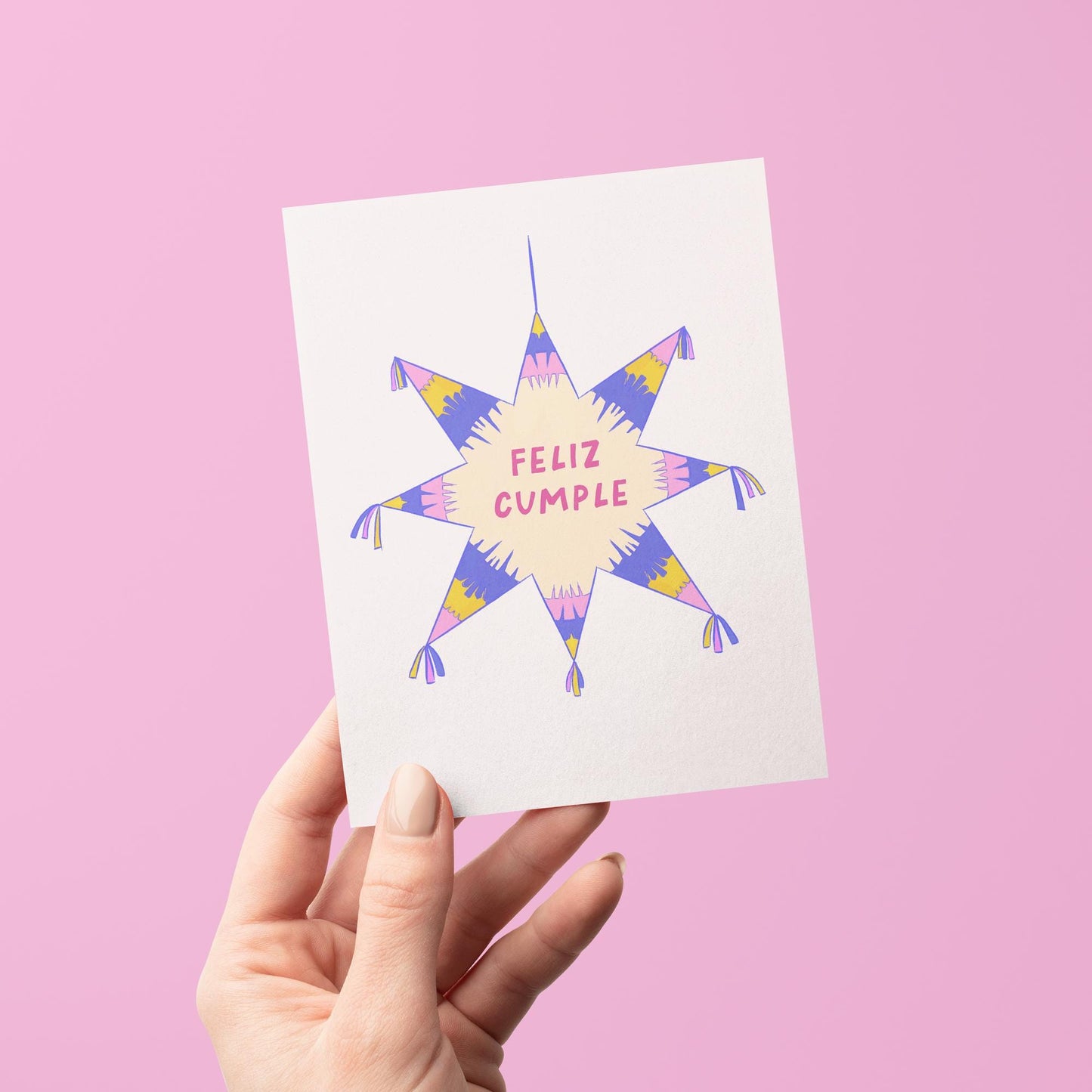 Feliz Cumpleaños Piñata Greeting Card