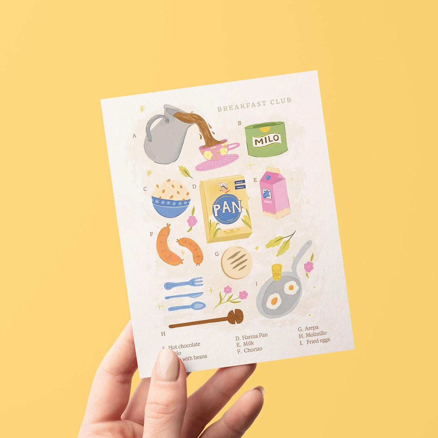 Latinx Breakfast Club - Art Print