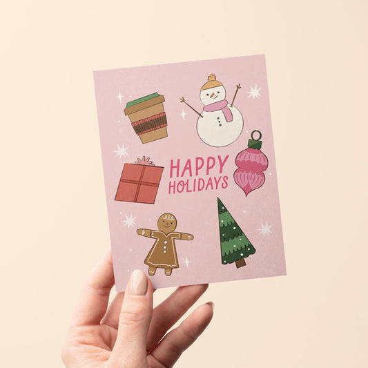 Happy Holidays Greeting Card