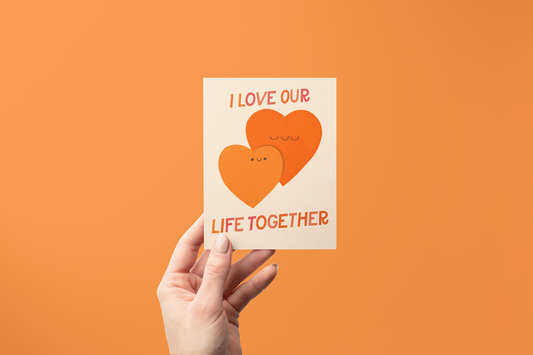 Hearts Anniversary Greeting Card